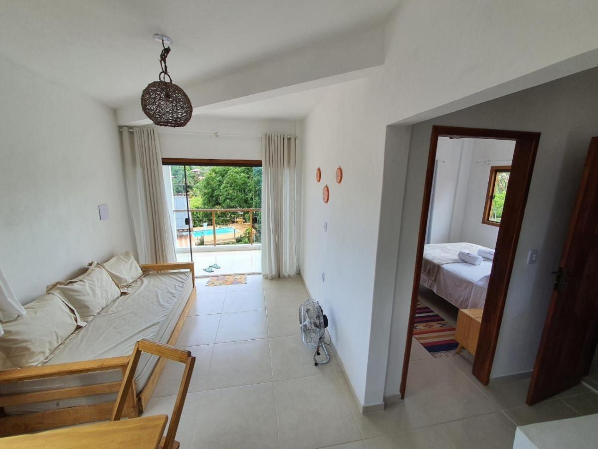 Vila Pitangueira - Apto Laranja - No Centro De Serra Grande Com Piscina, Jacuzzi, Internet Veloz Exterior foto
